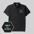 Freak In The Sheets Geek Besticktes Poloshirt
