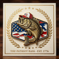 Patriot Bass Enamel Pin
