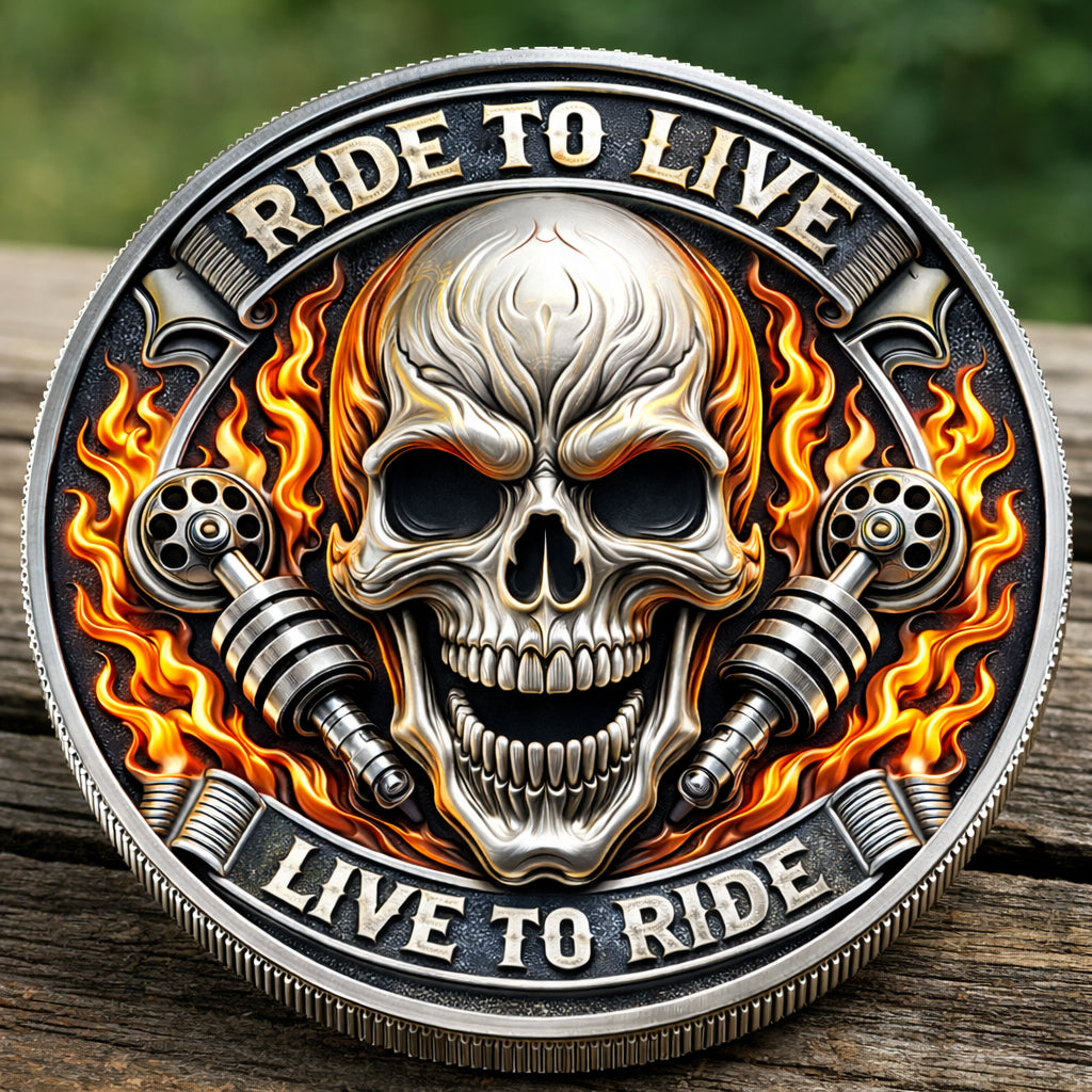 🏆Flash Sale 60% RABATT - Die Gedenkmünze der Freiheit für Biker