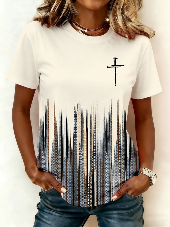WWomen's Faith Print T-shirt