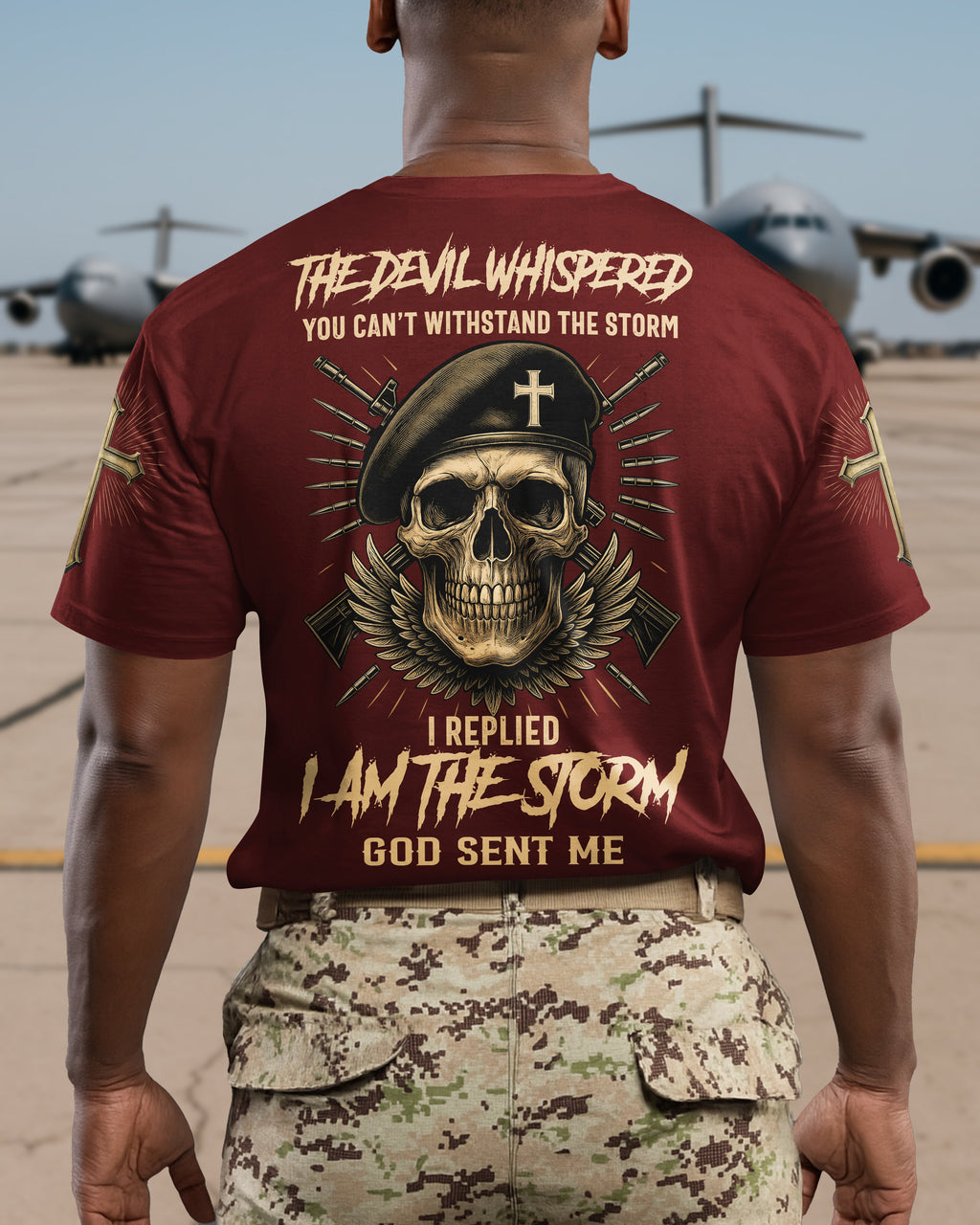 The Devil Whispered You Can’t Withstand The Storm T-Shirt