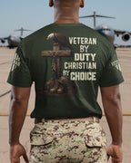 Veteran By Duty All Over Print T-Shirt