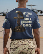 Veteran By Duty All Over Print T-Shirt