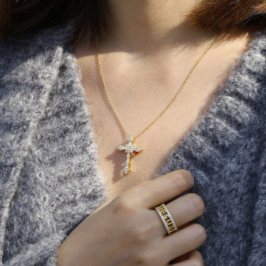 Byzantine Cross Necklace