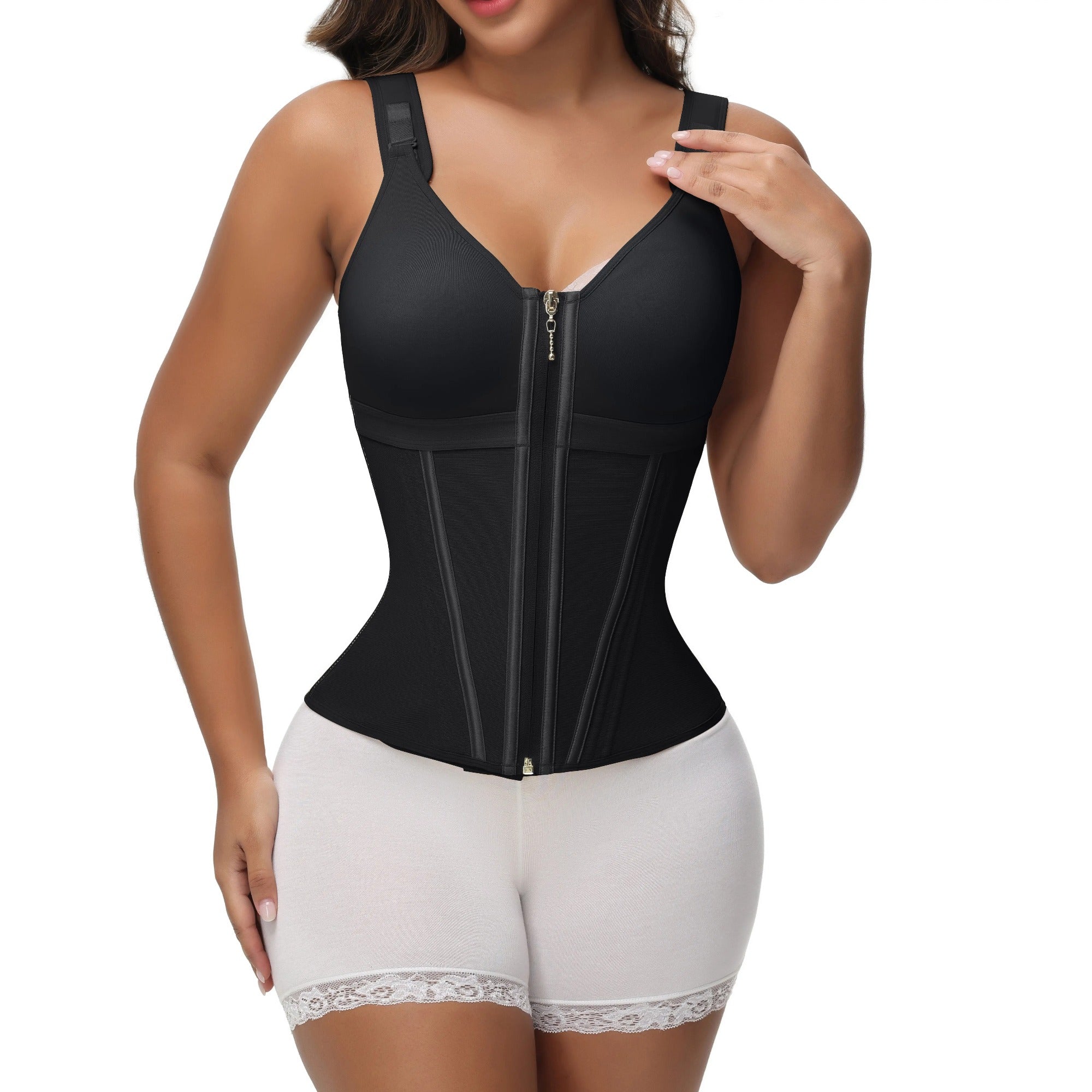 Gaine amincissante avec soutien-gorge intégré