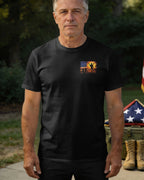I Served My Country With Honor I Walk Forward Guided By Faith T-Shirt