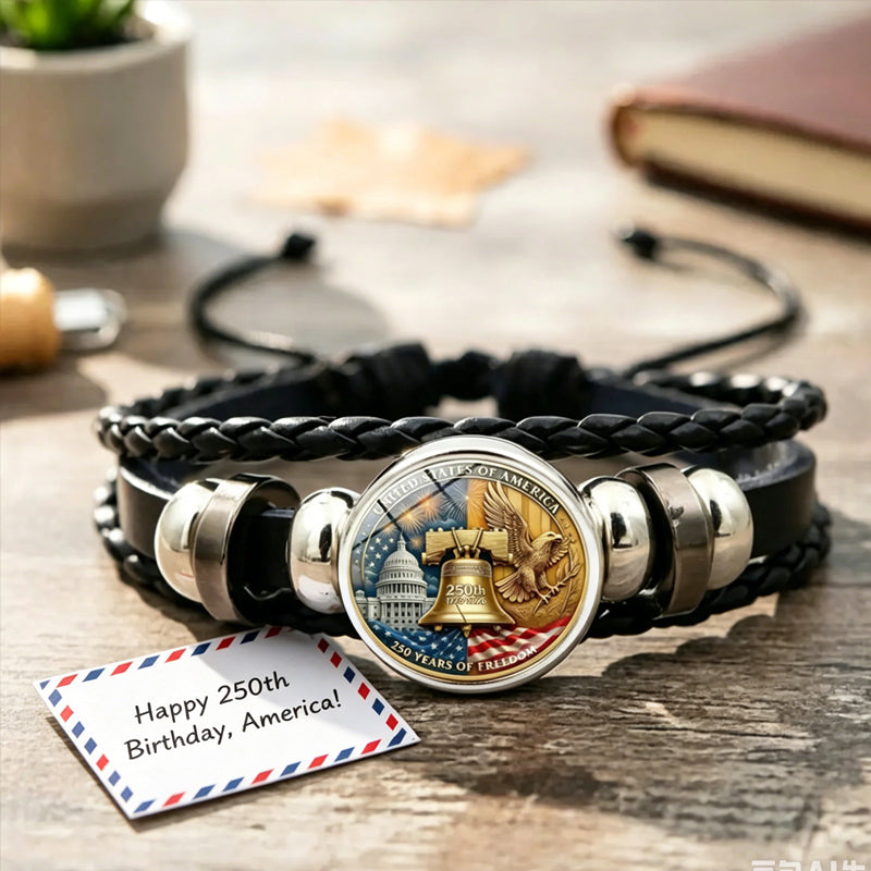 250 Jahre Patriotismus Gedenkarmband in limitierter Auflage