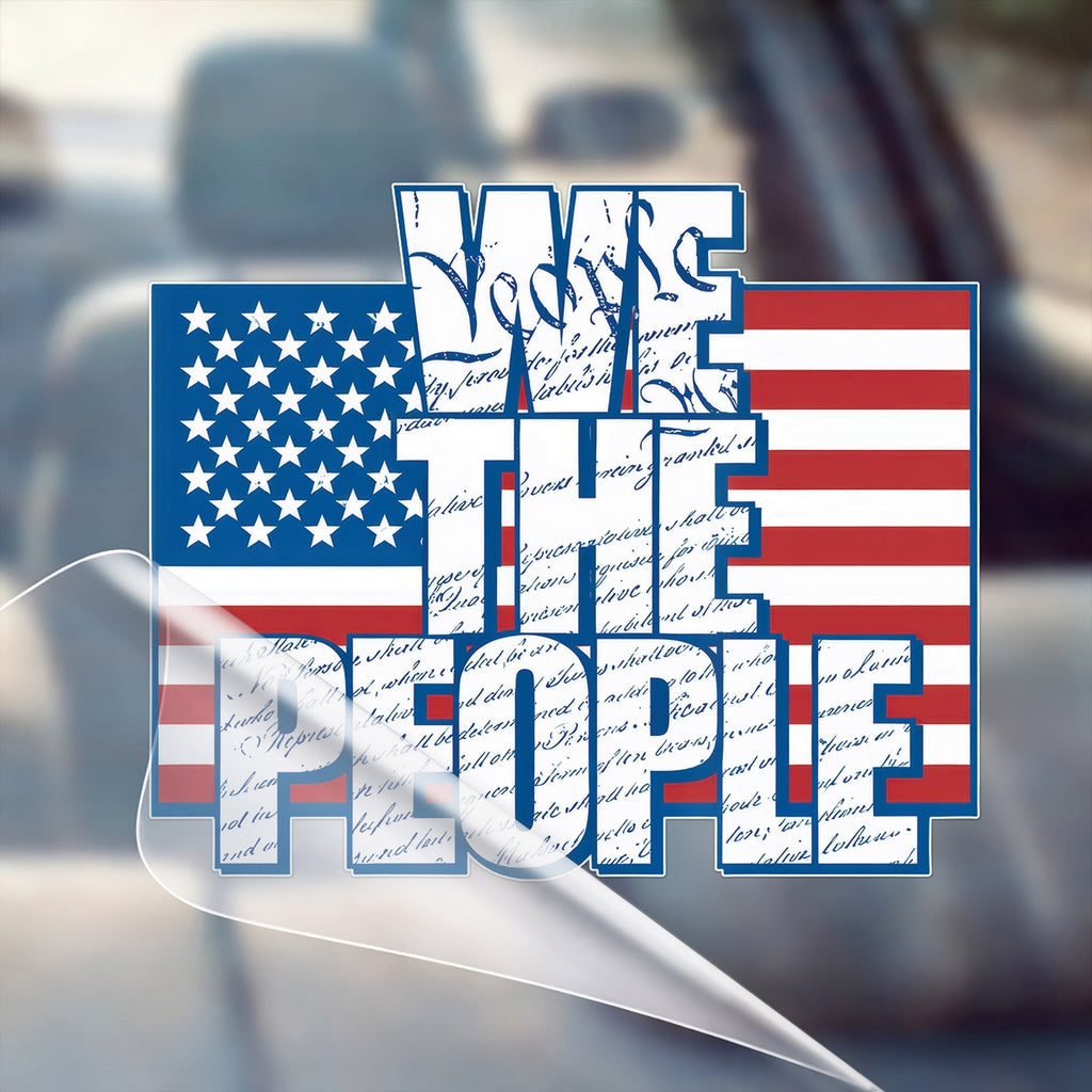 We the People 250th Anniversary Decal – USA Flag, 1776-2026 Sticker