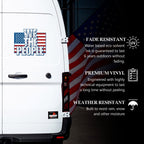 We the People 250th Anniversary Decal – USA Flag, 1776-2026 Sticker
