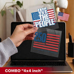 We the People 250th Anniversary Decal – USA Flag, 1776-2026 Sticker
