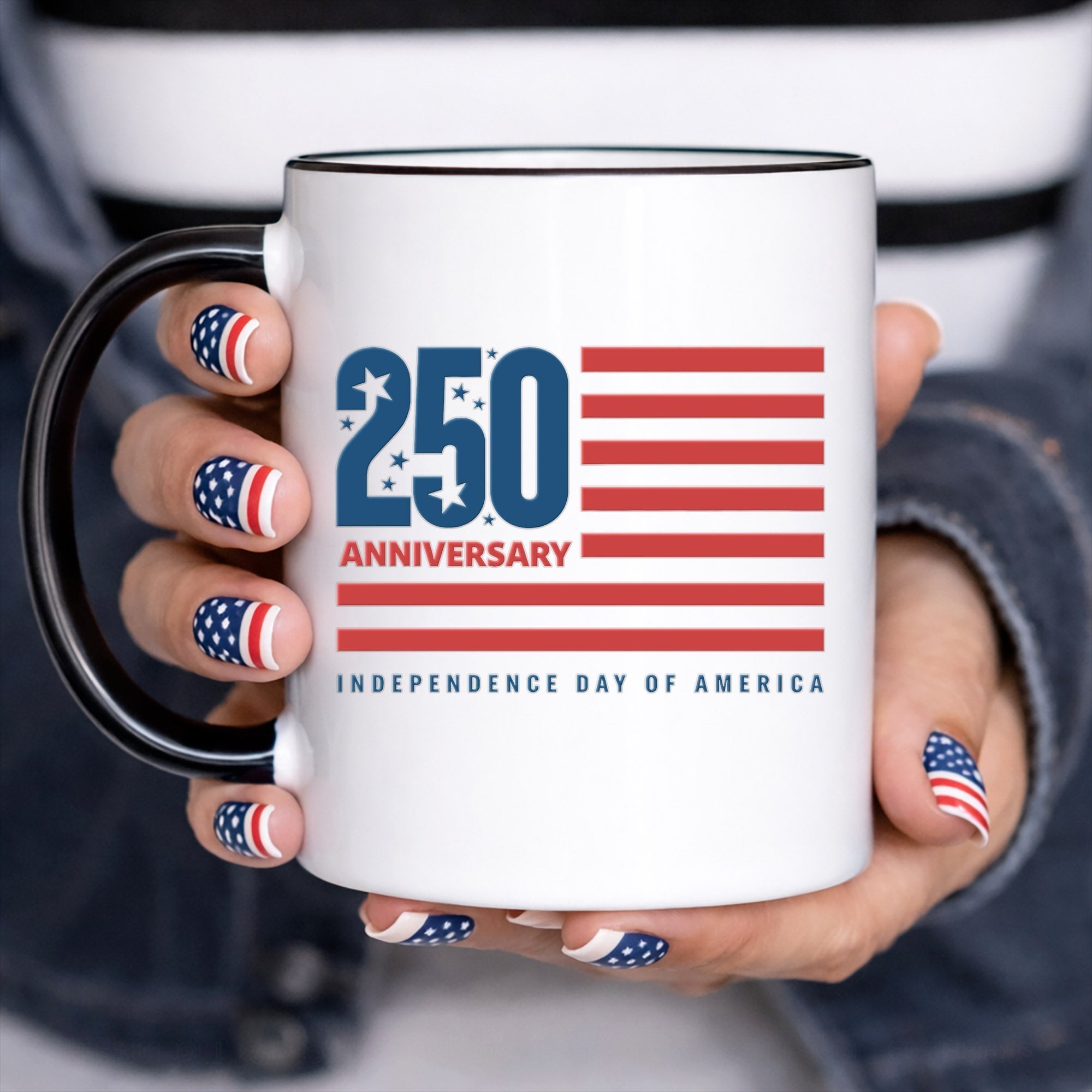Independence Day 250th Anniversary Decal USA Flag Sticker 1776-2026