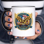 USA Eagle Flag 250th Anniversary Decal 1776-2026 Patriotic Sticker