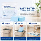 100-Piece Multi-Surface Floor Cleaning Tablets for Hardwood & Tile