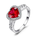 Bague de naissance Rubis