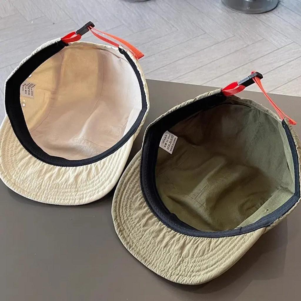 Vintage Japanese Streetwear Snapback Cap for Men