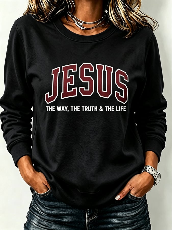 Women's  Faith  Printing  Top