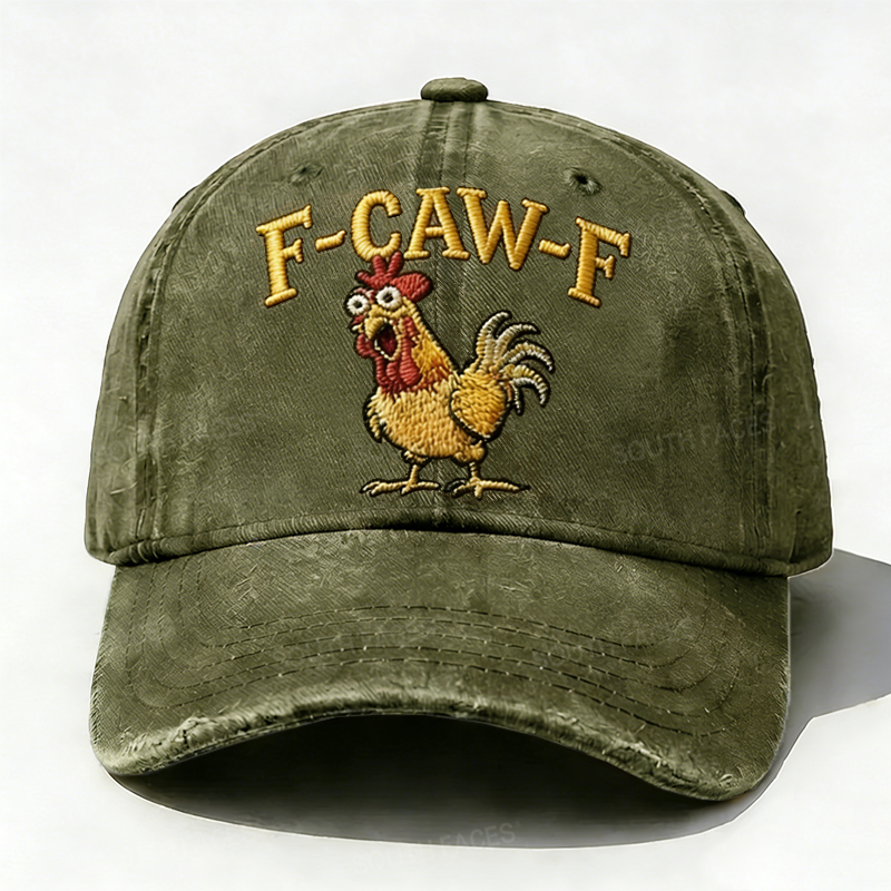 F-CAW-F Coq Chapeau Rigolo