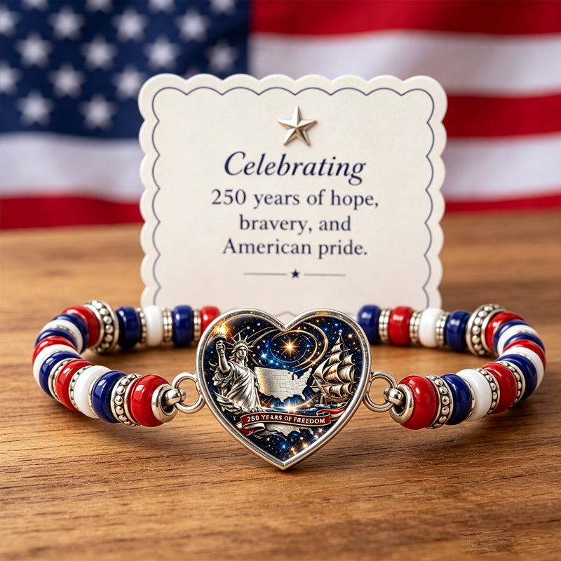 250 Years of Patriotism Commemorative Limited Edition Bracelet