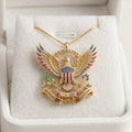 250th Anniversary of American Independence Commemorative Necklace