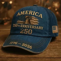United States 250th Anniversary Red Capap