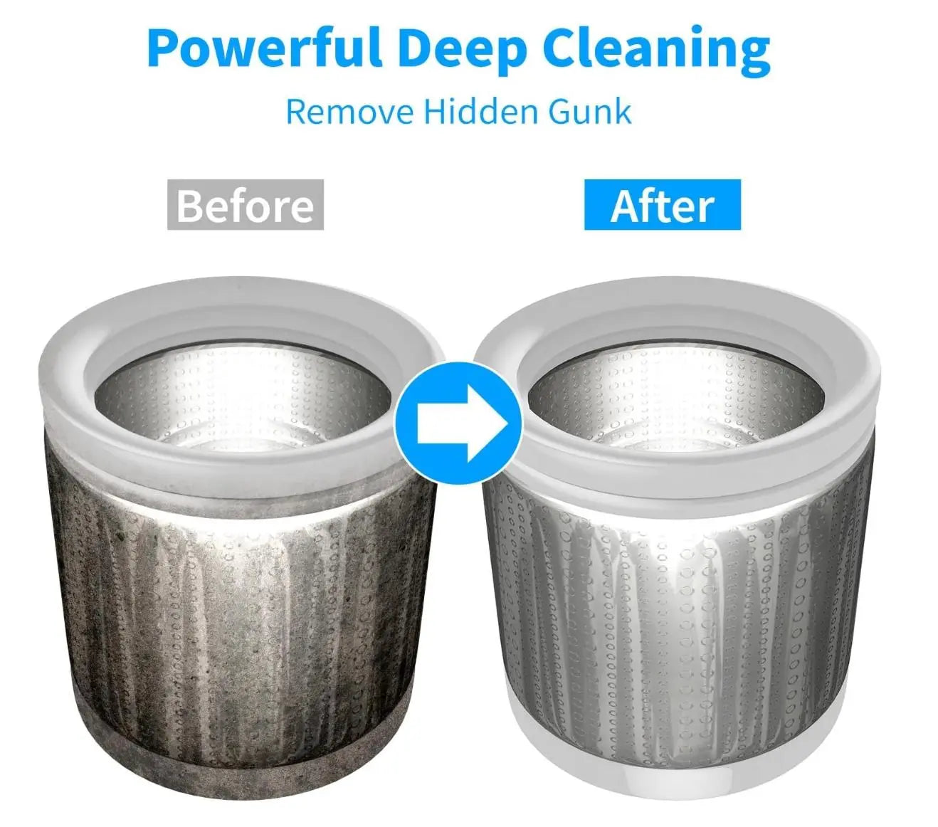 24-Pack Washing Machine Cleaner Tablets