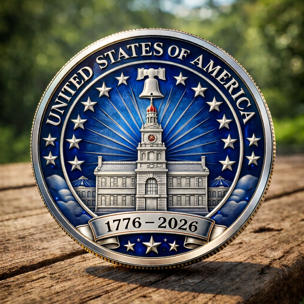 🏆60 % DE RÉDUCTION pour le Nouvel An - Pièce commémorative du 250e anniversaire des États-Unis