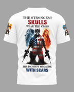 The Strongest Skulls Wear The Cross T-Shirt