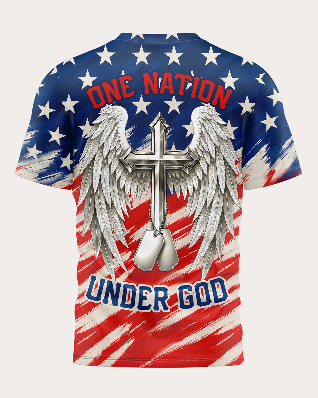 One Nation Under God All Over Print T-Shirt