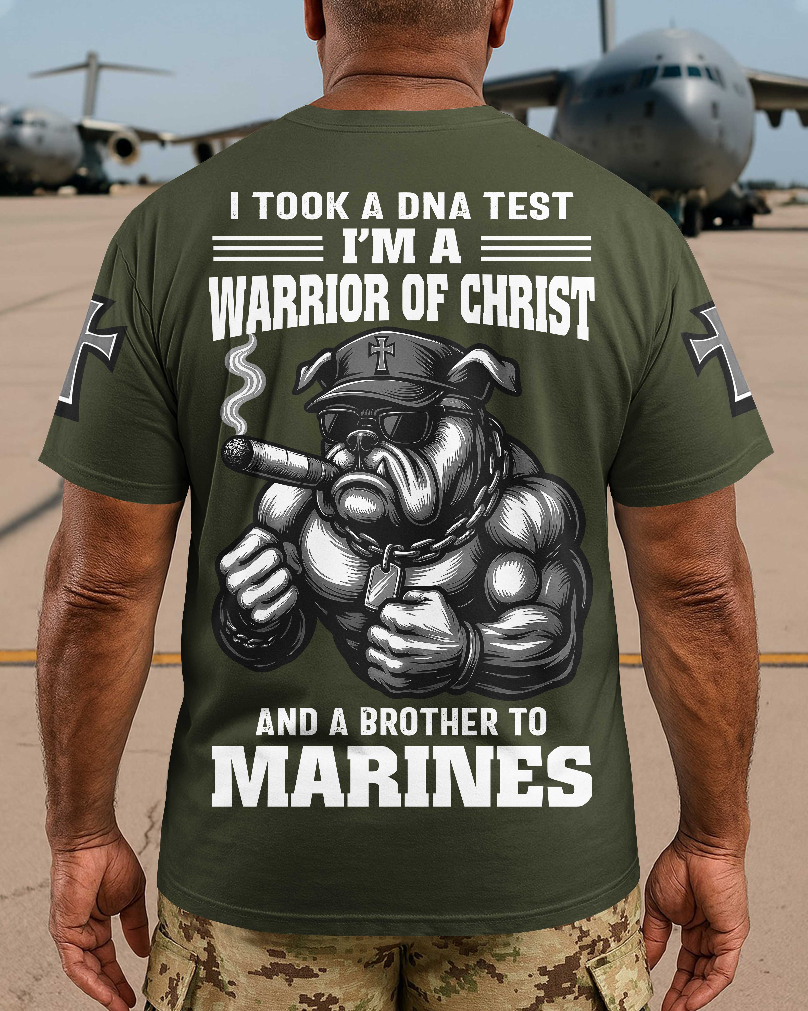 I Took A Dna Test I'm A Warrior Of Christ T-Shirt