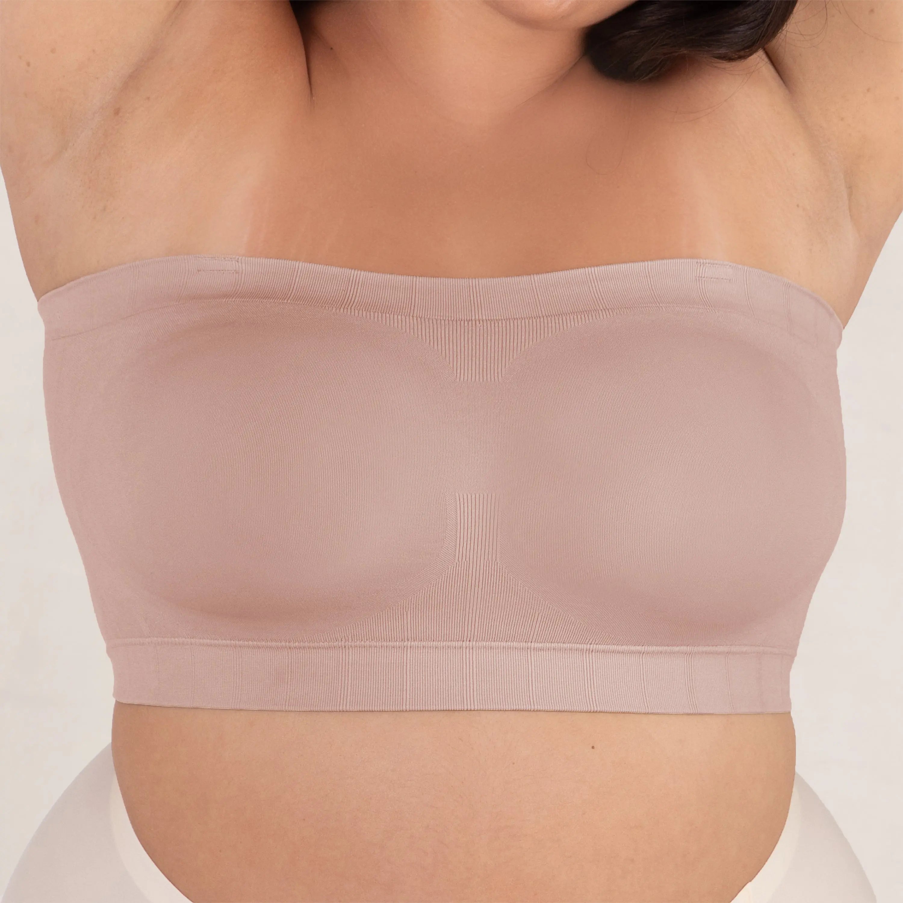 Damen umwandelbarer trägerloser Bandeau-BH