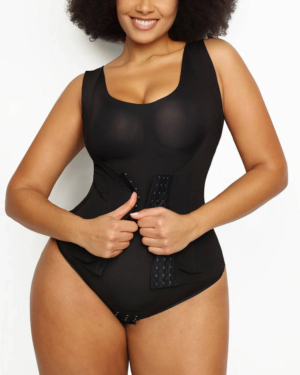 Cream Touch™ 3 In 1 Shaping Tank Brief Bodysuit