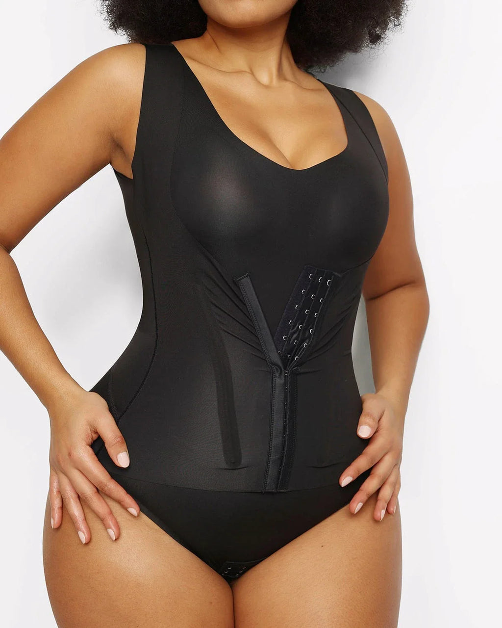 Cream Touch™ 3 In 1 Shaping Tank Brief Bodysuit