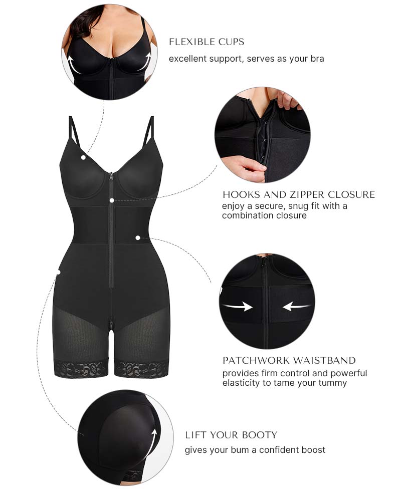 Body gainant AirSlim® ElasticFuse à taille élastique