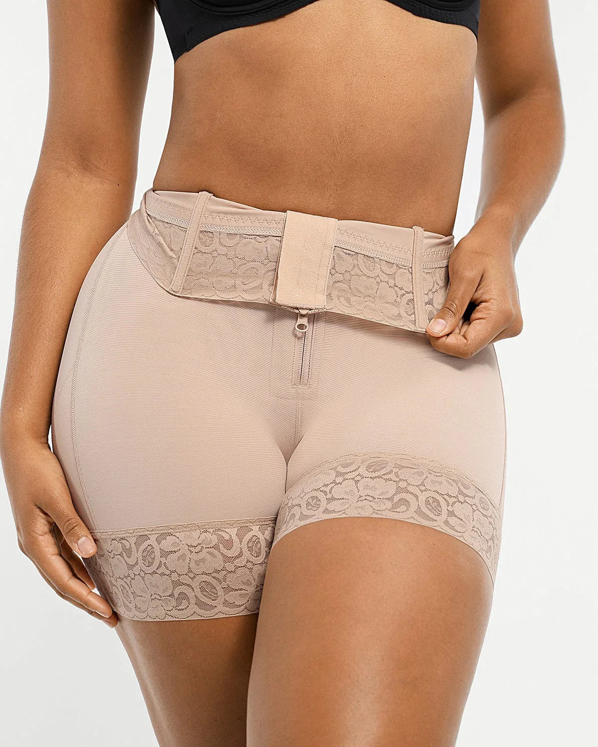 Mid-Rise Steel Boned Butt-Lifting Short