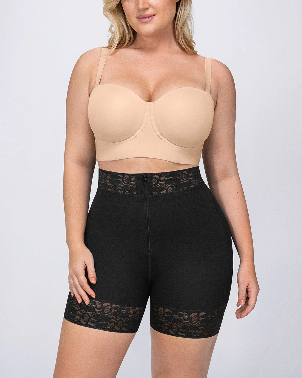 Mid-Rise Steel Boned Butt-Lifting Short