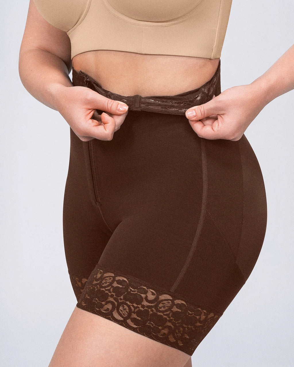 Mid-Rise Steel Boned Butt-Lifting Short