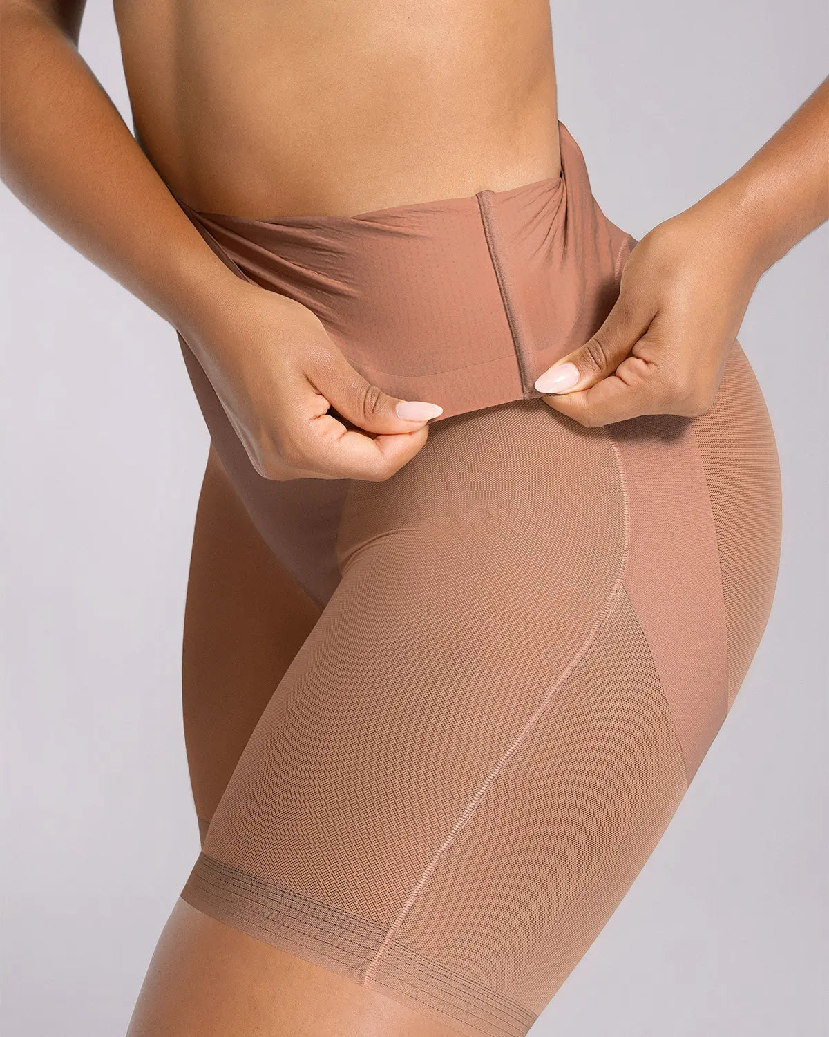 High-Waisted Mid Thigh Short