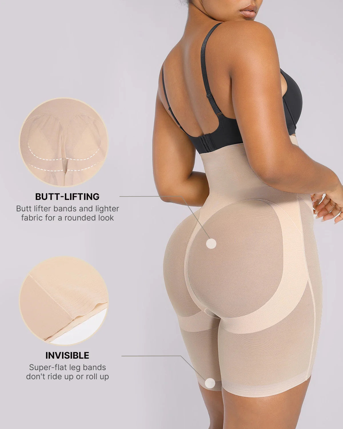 High-Waisted Mid Thigh Short