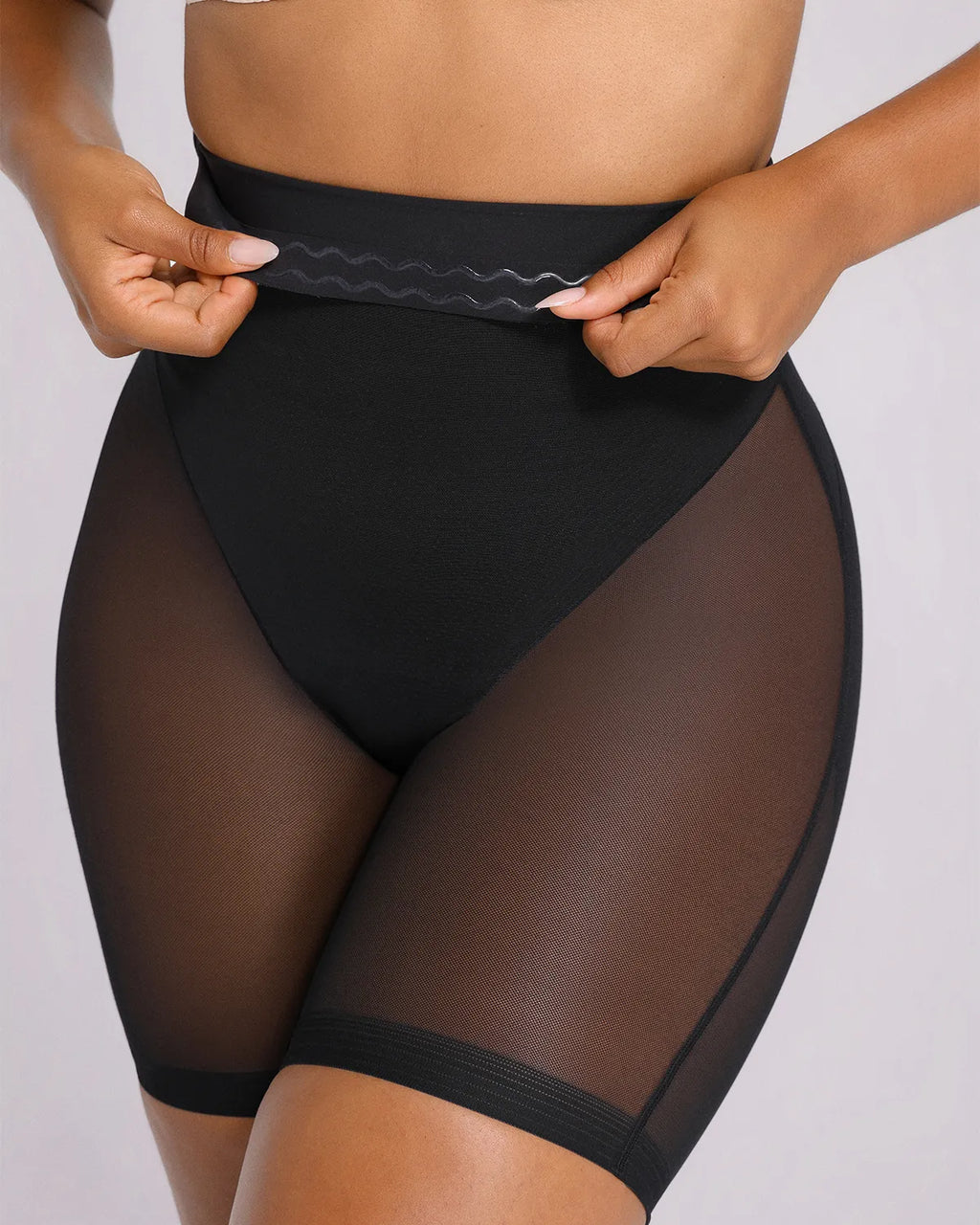 High-Waisted Mid Thigh Short