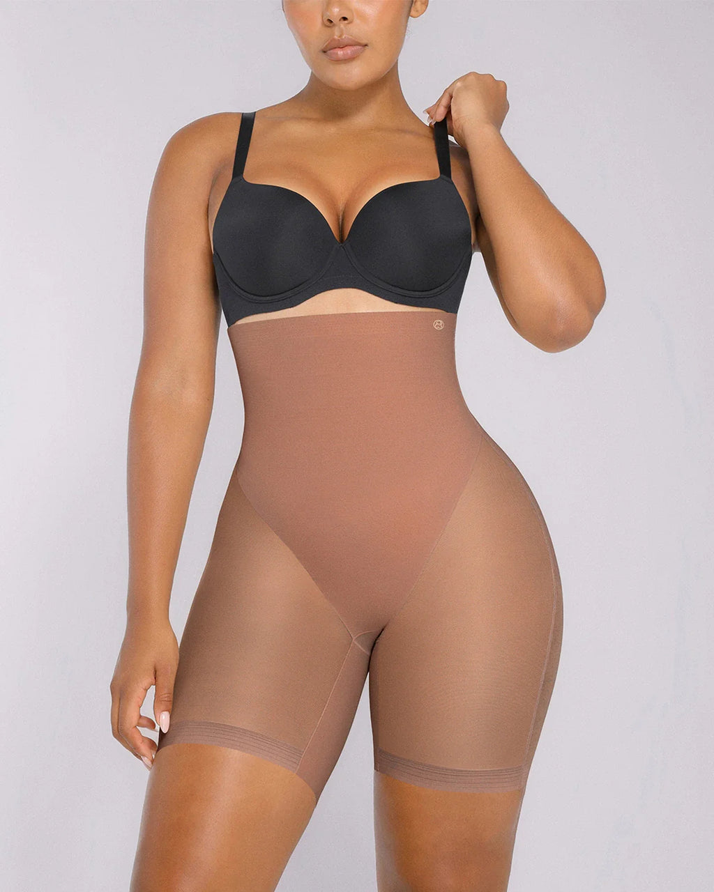 High-Waisted Mid Thigh Short