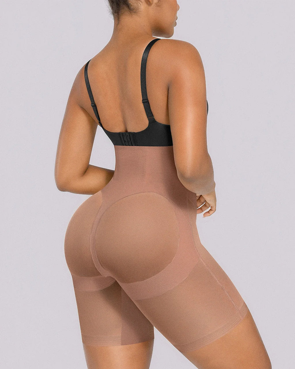 High-Waisted Mid Thigh Short
