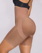 High-Waisted Mid Thigh Short