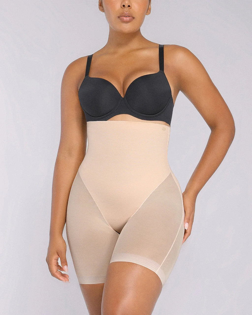 High-Waisted Mid Thigh Short