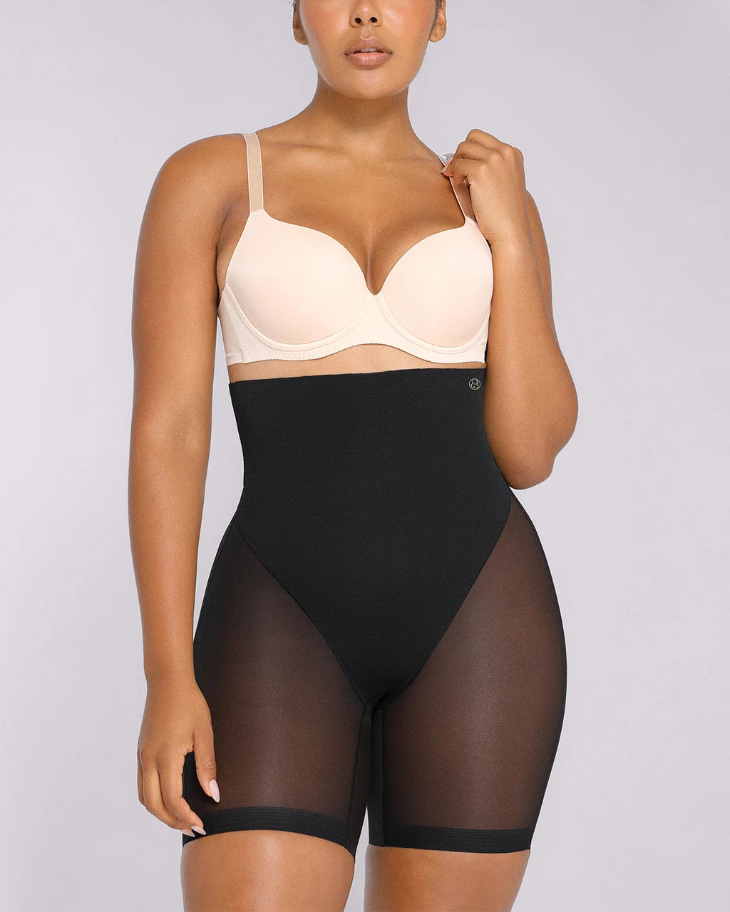 High-Waisted Mid Thigh Short