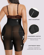 Gepolsterte Hüftformer-Shorts