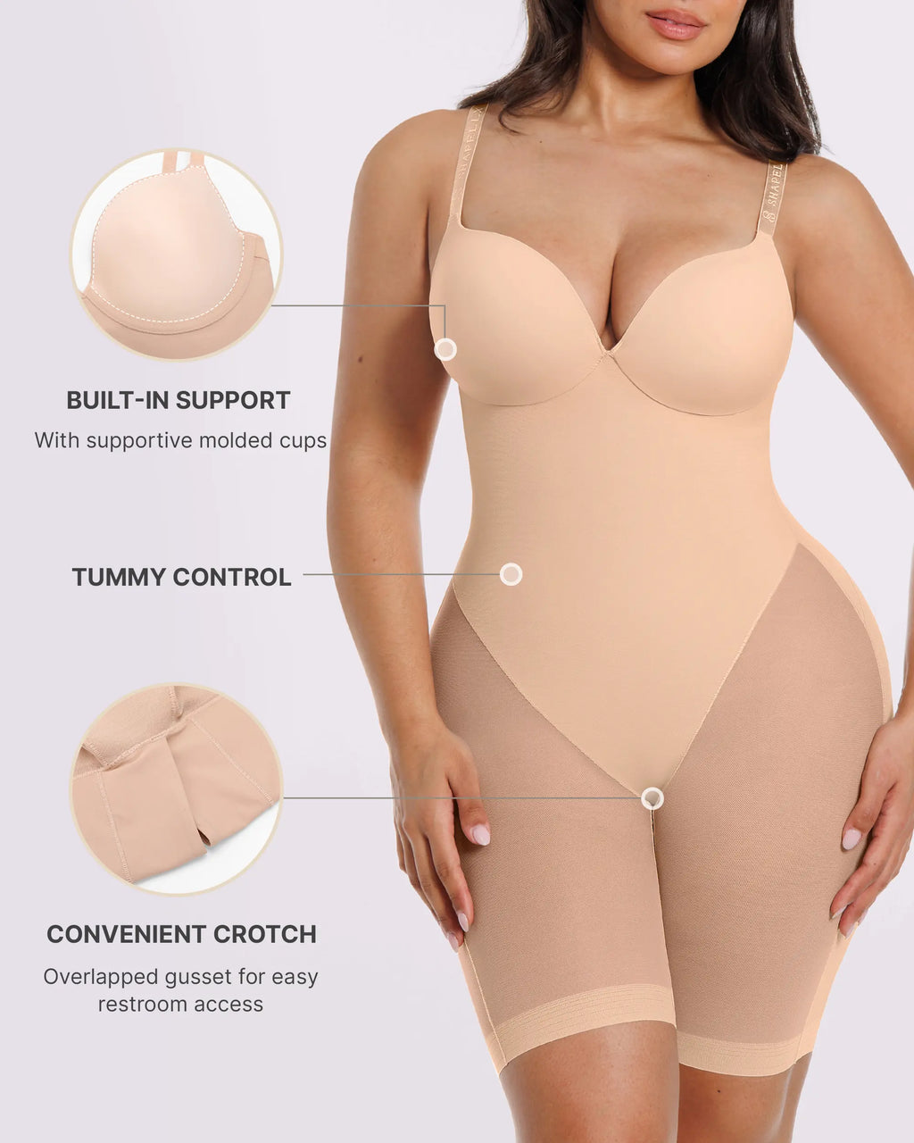 Low Back Mid Thigh Bodysuit