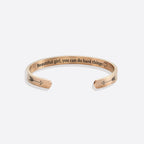 Schönes Mädchen, du schaffst schwere Dinge Manschettenarmband
