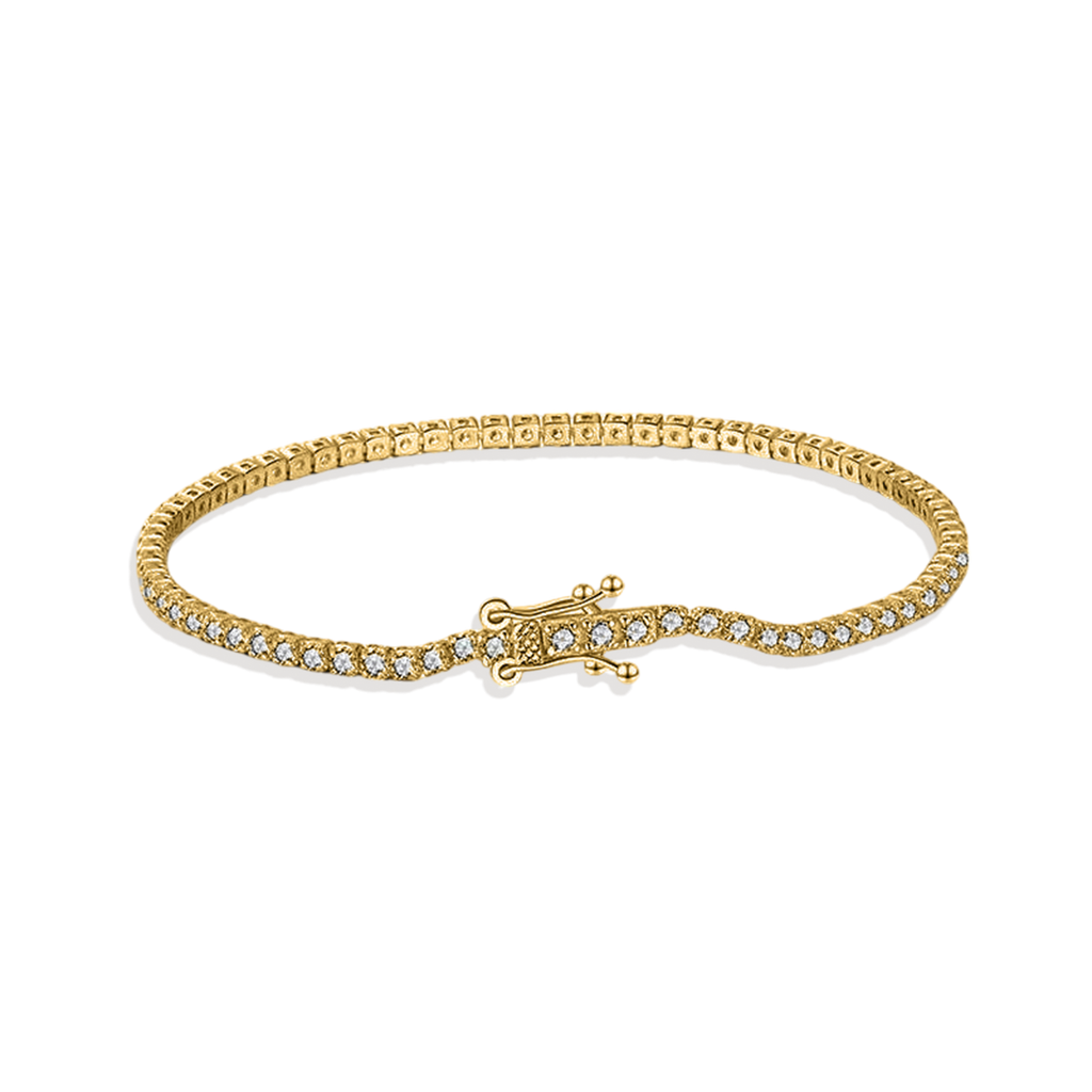Klassisches Tennisarmband