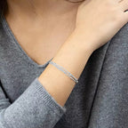 Dreilagiges Satellitenkettenarmband