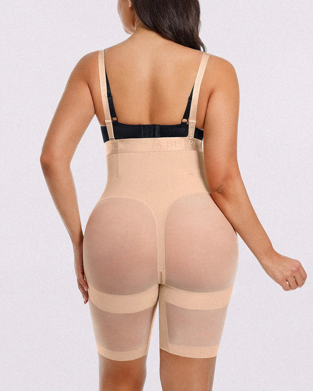 Luftige, bequeme High-Waist Bauch-weg-Shorts